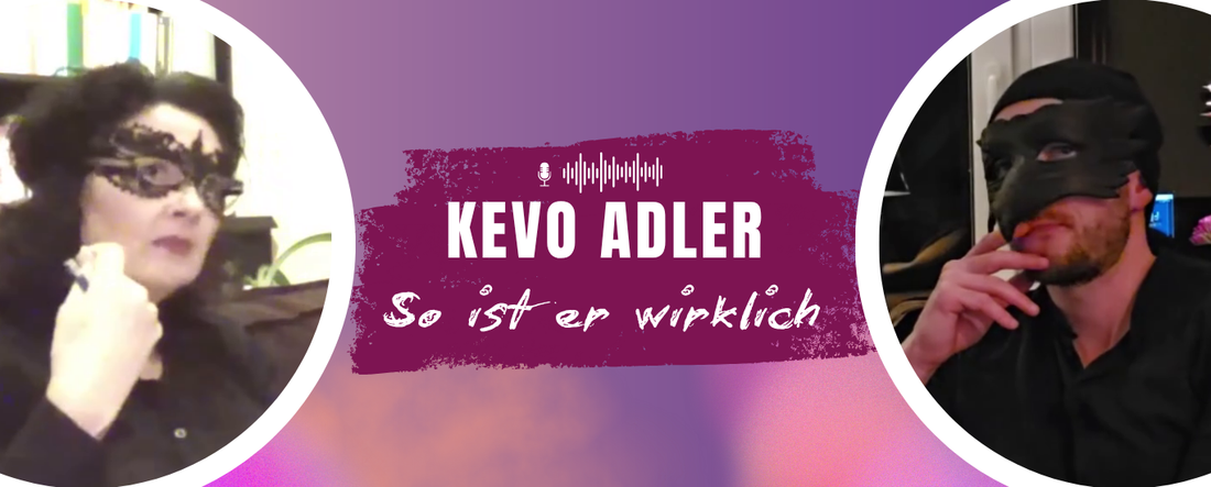 Links Jennifer Rolle, rechte Kevo Adler, in der Mitte Titel 'So ist er wirklich'.